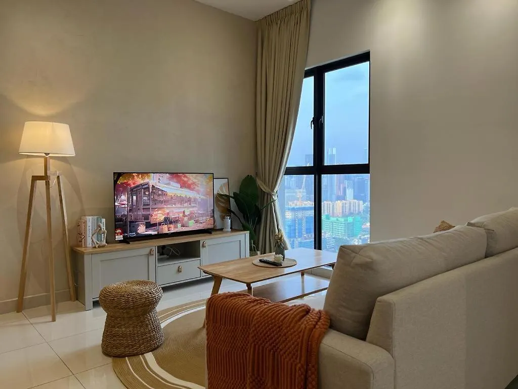 Apartment Kl City View 2R1B Free Wifi 6Pax Kuala Lumpur