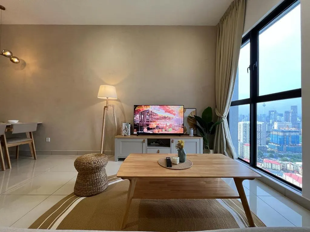 Apartment Kl City View 2R1B Free Wifi 6Pax Kuala Lumpur