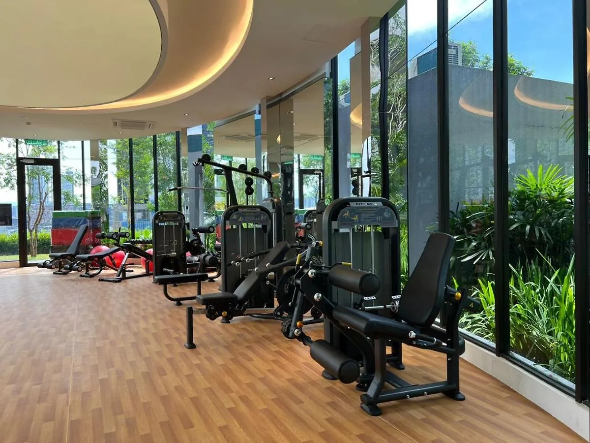 Apartmán Kl City View 2R1B Free Wifi 6Pax Kuala Lumpur