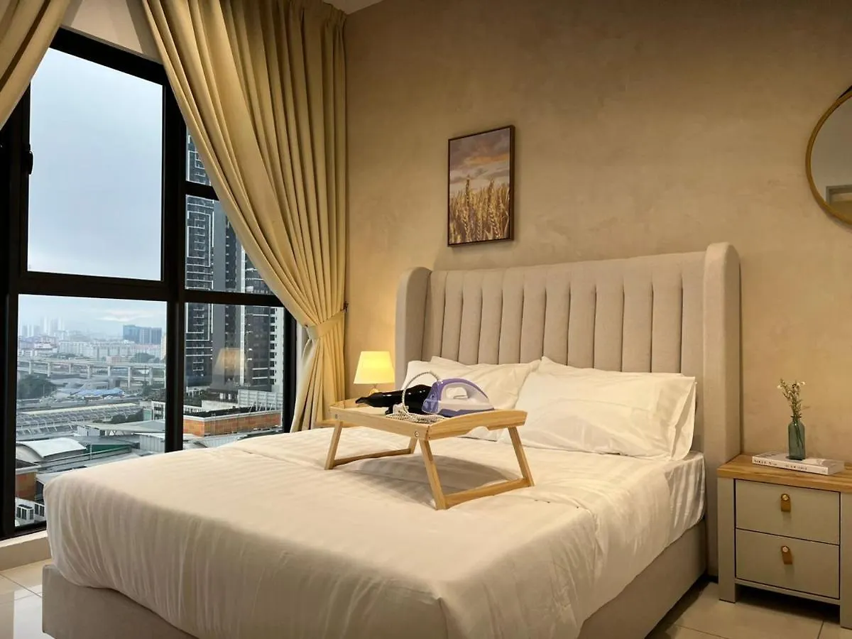 Apartmán Kl City View 2R1B Free Wifi 6Pax Kuala Lumpur