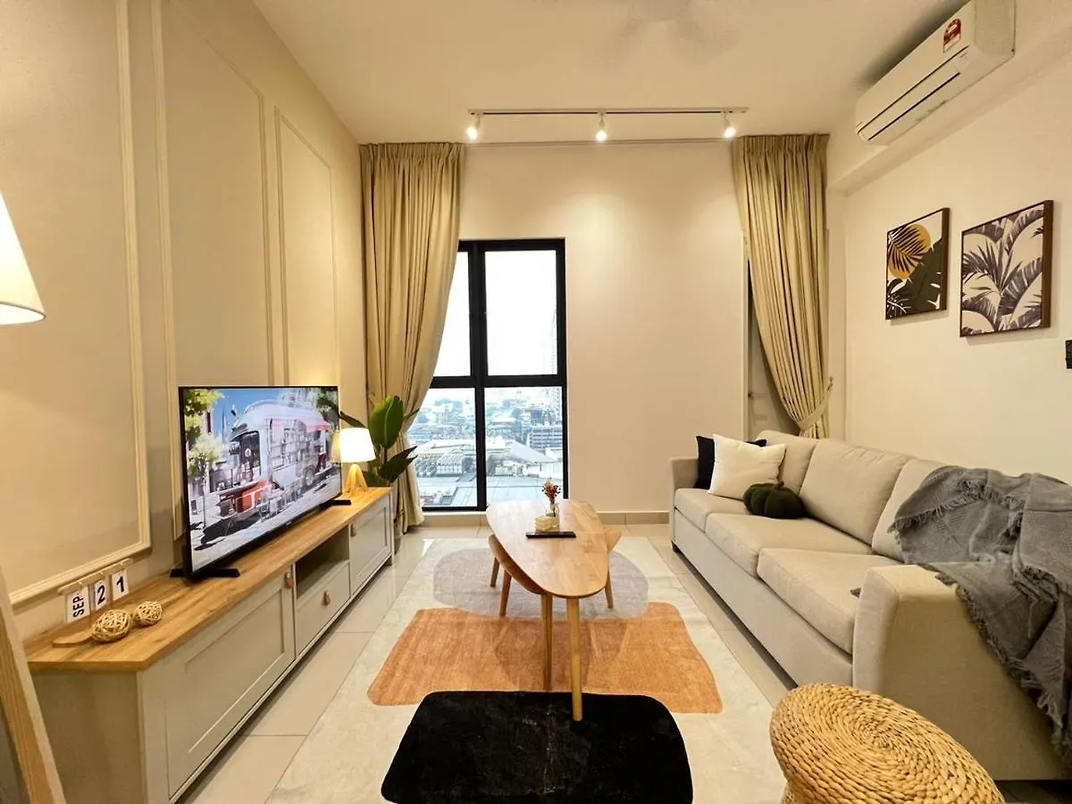 Apartmán Kl City View 2R1B Free Wifi 6Pax Kuala Lumpur