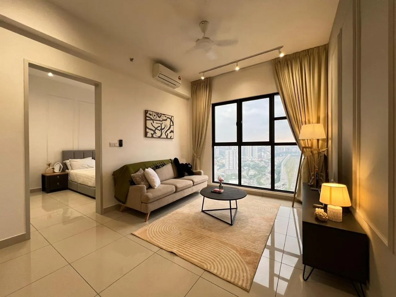 Kl City View 2R1B Free Wifi 6Pax Kuala Lumpur Malajsie