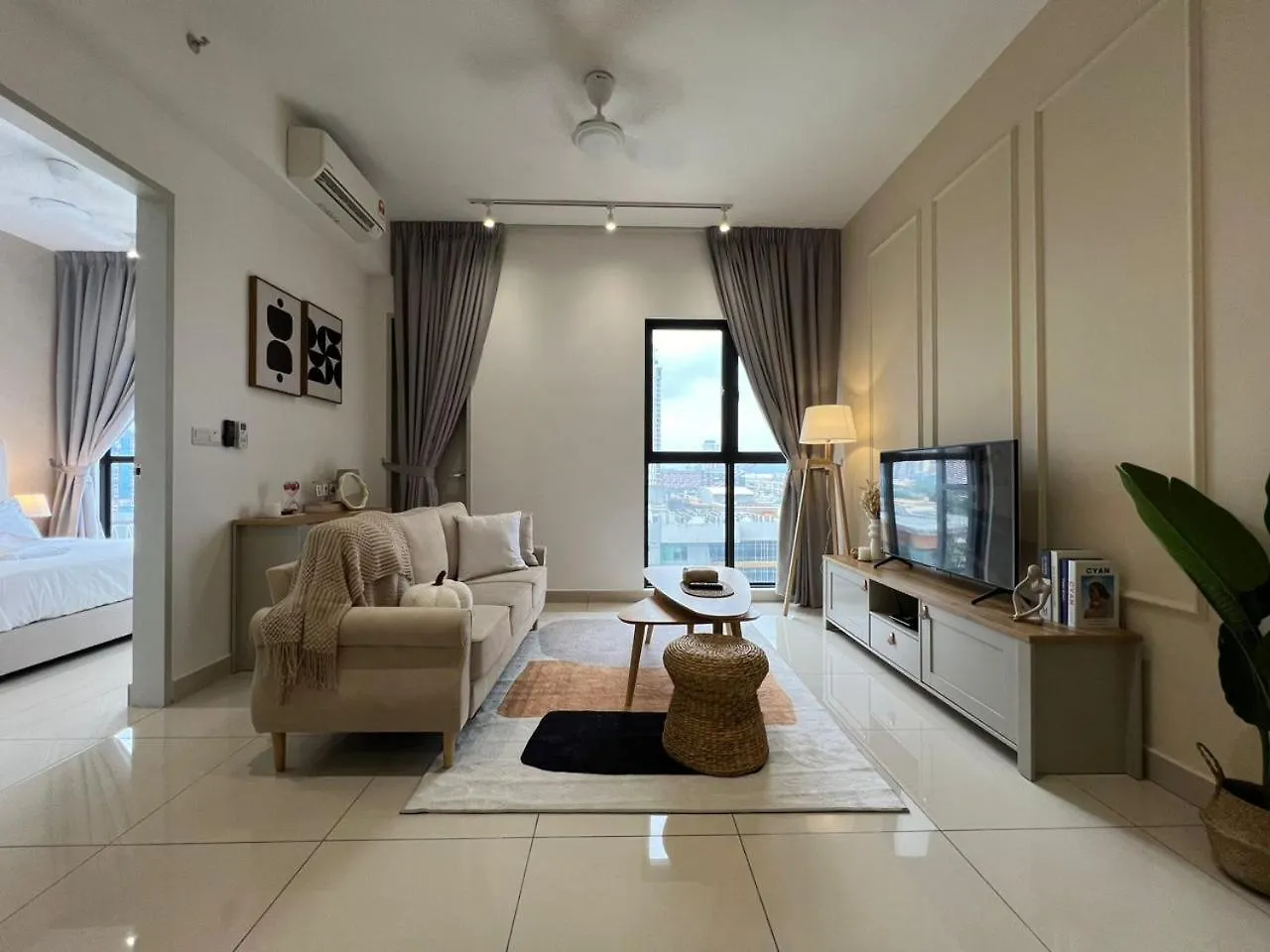 Apartmán Kl City View 2R1B Free Wifi 6Pax Kuala Lumpur