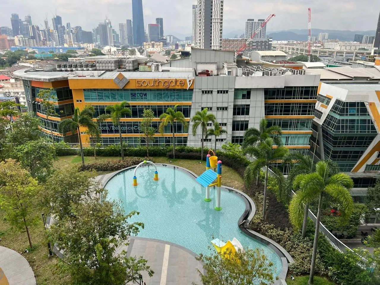 Kl City View 2R1B Free Wifi 6Pax Kuala Lumpur Malajsie