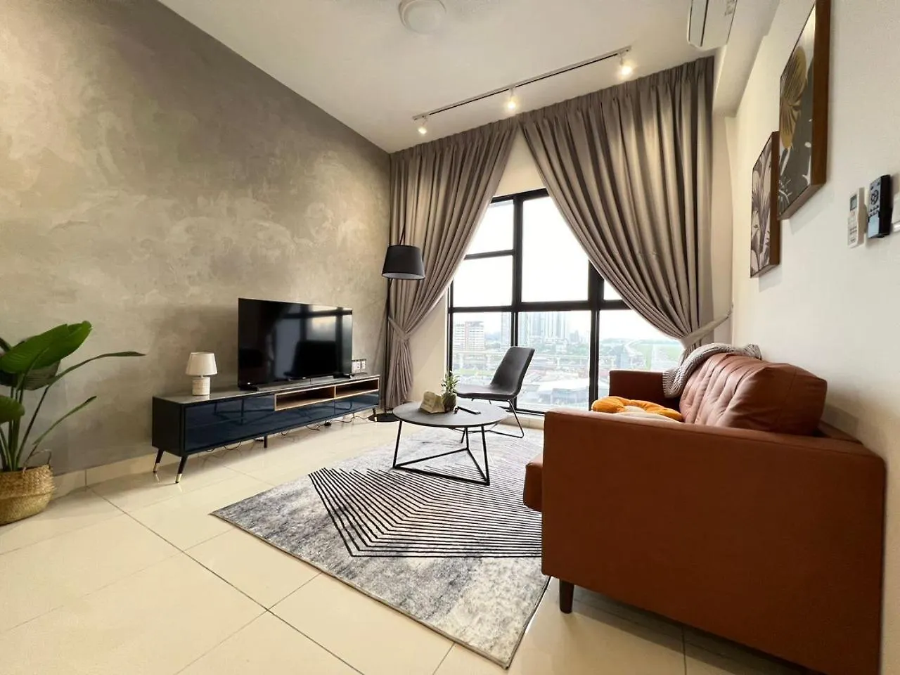 Apartmán Kl City View 2R1B Free Wifi 6Pax Kuala Lumpur