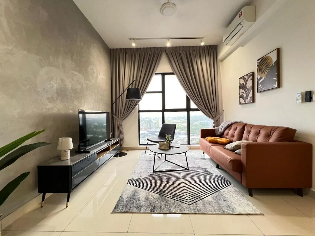 Apartmán Kl City View 2R1B Free Wifi 6Pax Kuala Lumpur