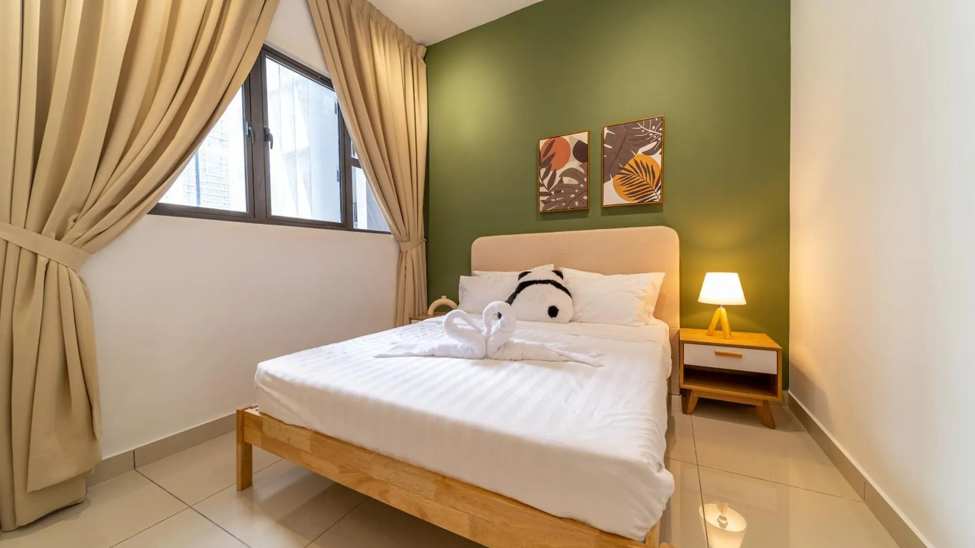 Kl City View 2R1B Free Wifi 6Pax Kuala Lumpur Apartmán