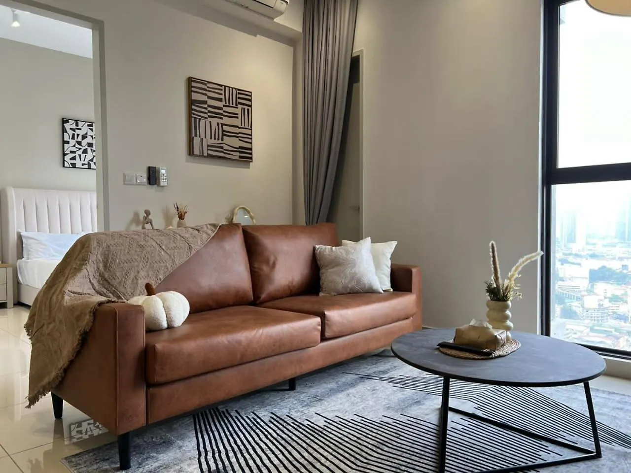 Apartmán Kl City View 2R1B Free Wifi 6Pax Kuala Lumpur Malajsie